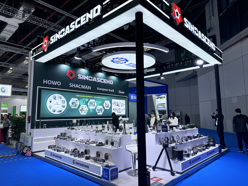 The Path of Precision Begins at The Slightest Detail: SINOASCEND Company Rigorously Inspects Truck Axle Gears on Site